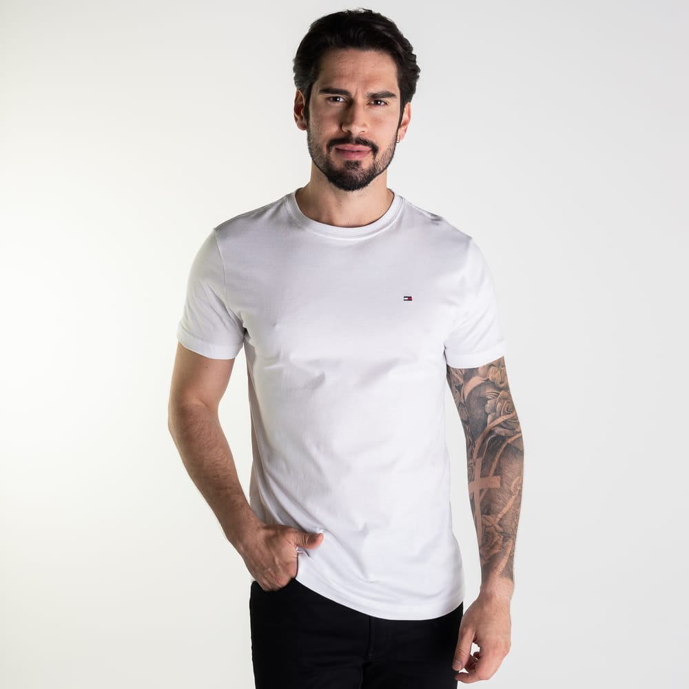 Kit 5 Camisetas Tommy H. (Compre 3 Leve 5) + Pack com 3 Cuecas Boxer de Brinde